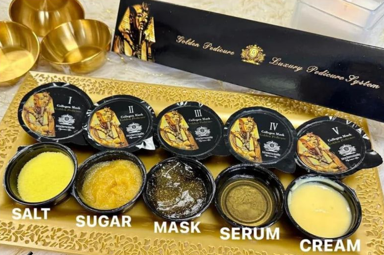 Golden or Diamond Pedicure at Glamour Nails & Spa in Harker Heights, TX