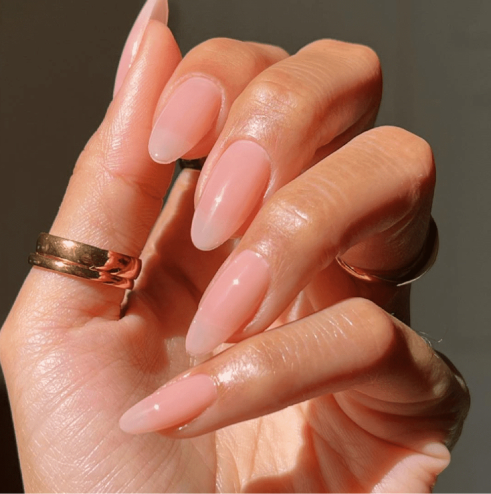 Structured Soft Gel Manicure at Adobe Nail studio in Albuquerque, NM