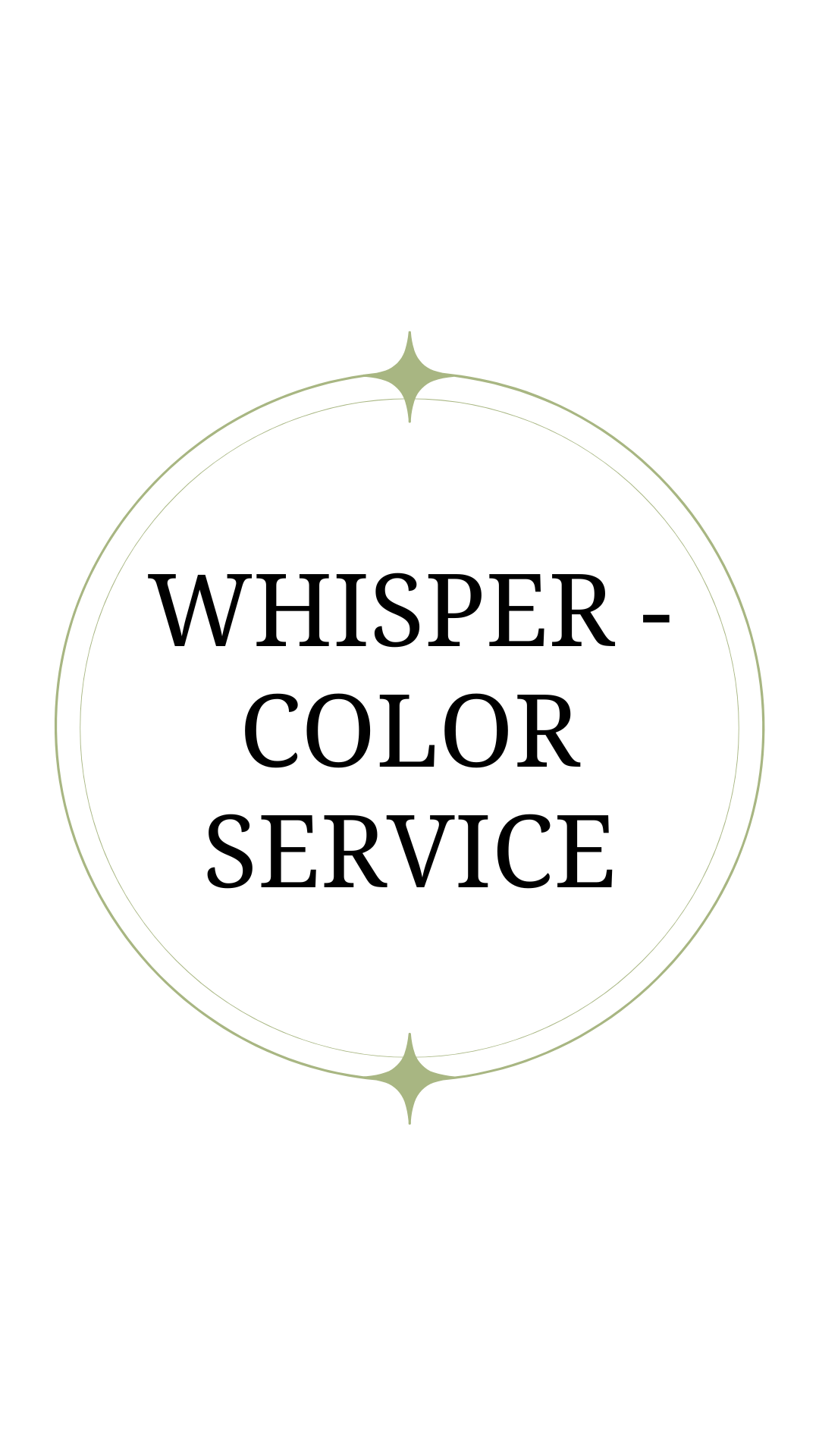 Whisper - Color Service