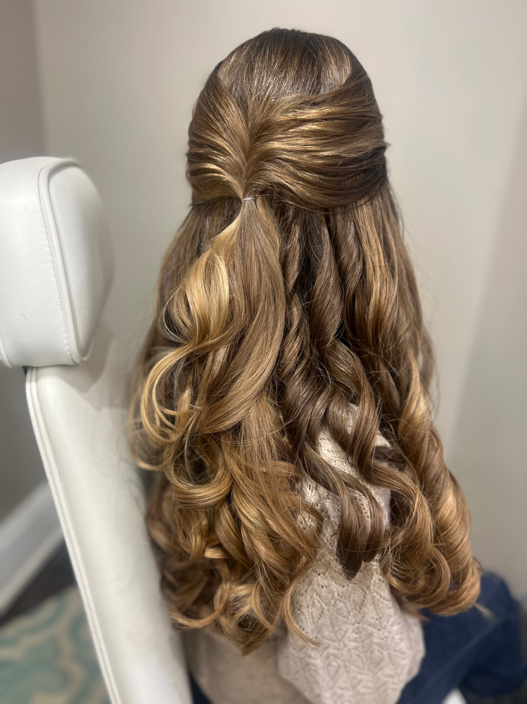 Bridal Glam Trial Hairstyle