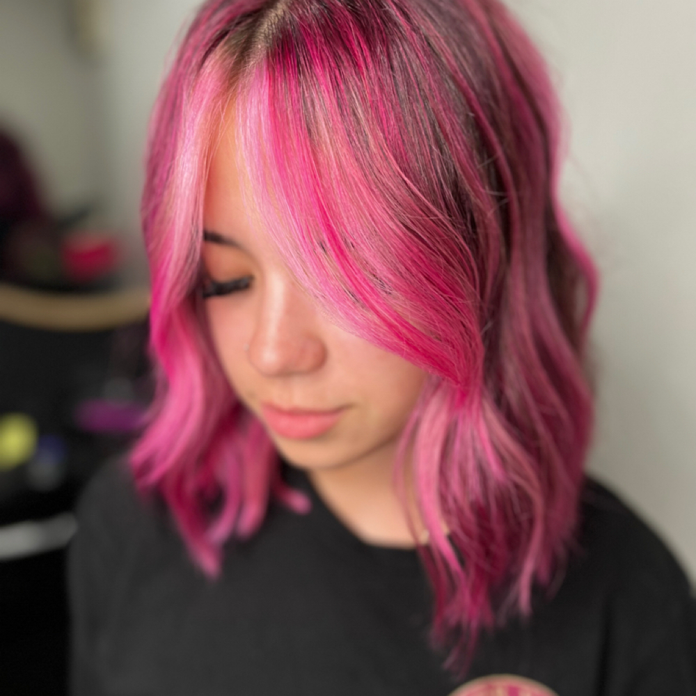 Color Block Transformation at Arce Beauty Co. in Apple Valley, CA
