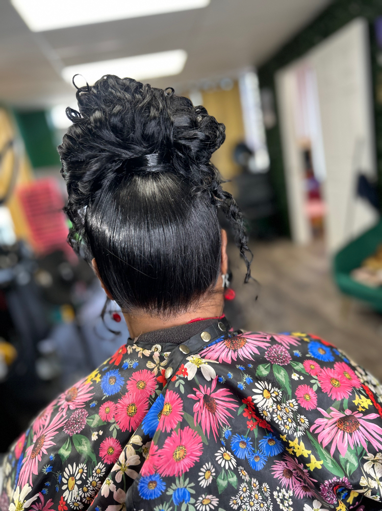 Double Frontal Ponytail