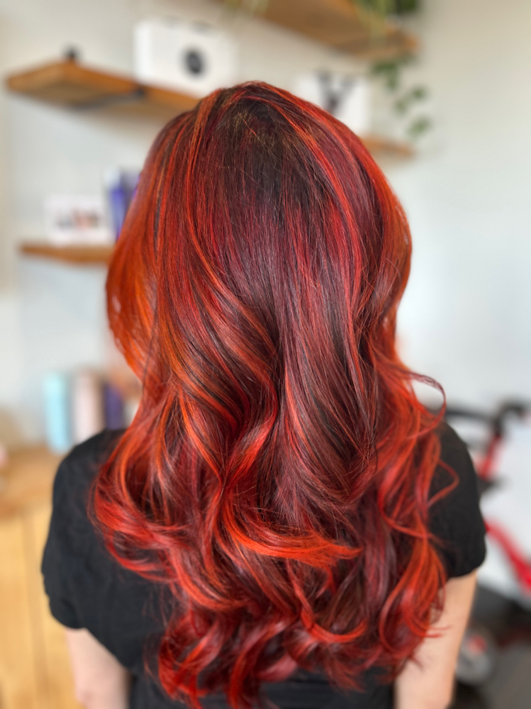 Custom Vivid Color at Solitabeauty in Brentwood, CA
