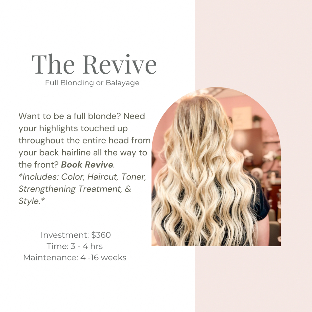 The Revive at Hallow Hair Co. in Cary, NC