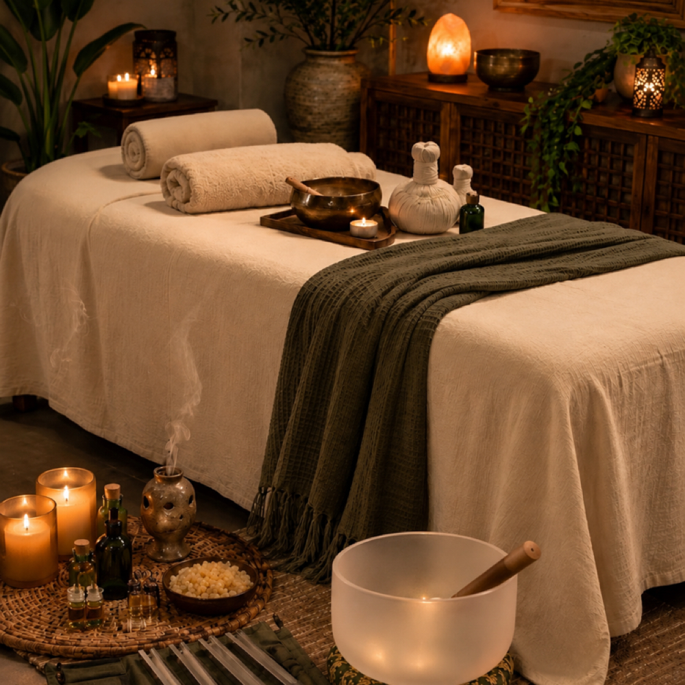 The Sacred Exhale Massage at Aligned Beauty Wellness in Sherman Oaks, CA