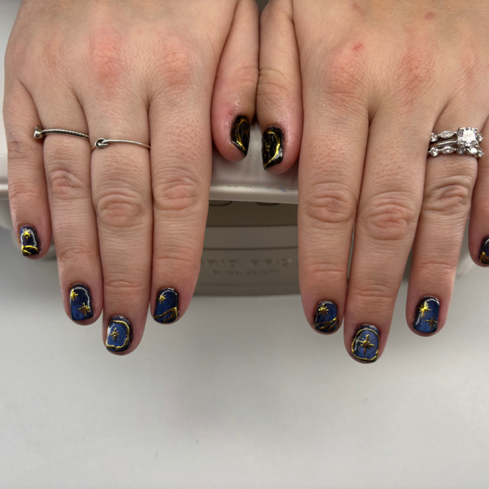 Full Design Gel Manicure at Polished Fate in Linthicum Heights, MD
