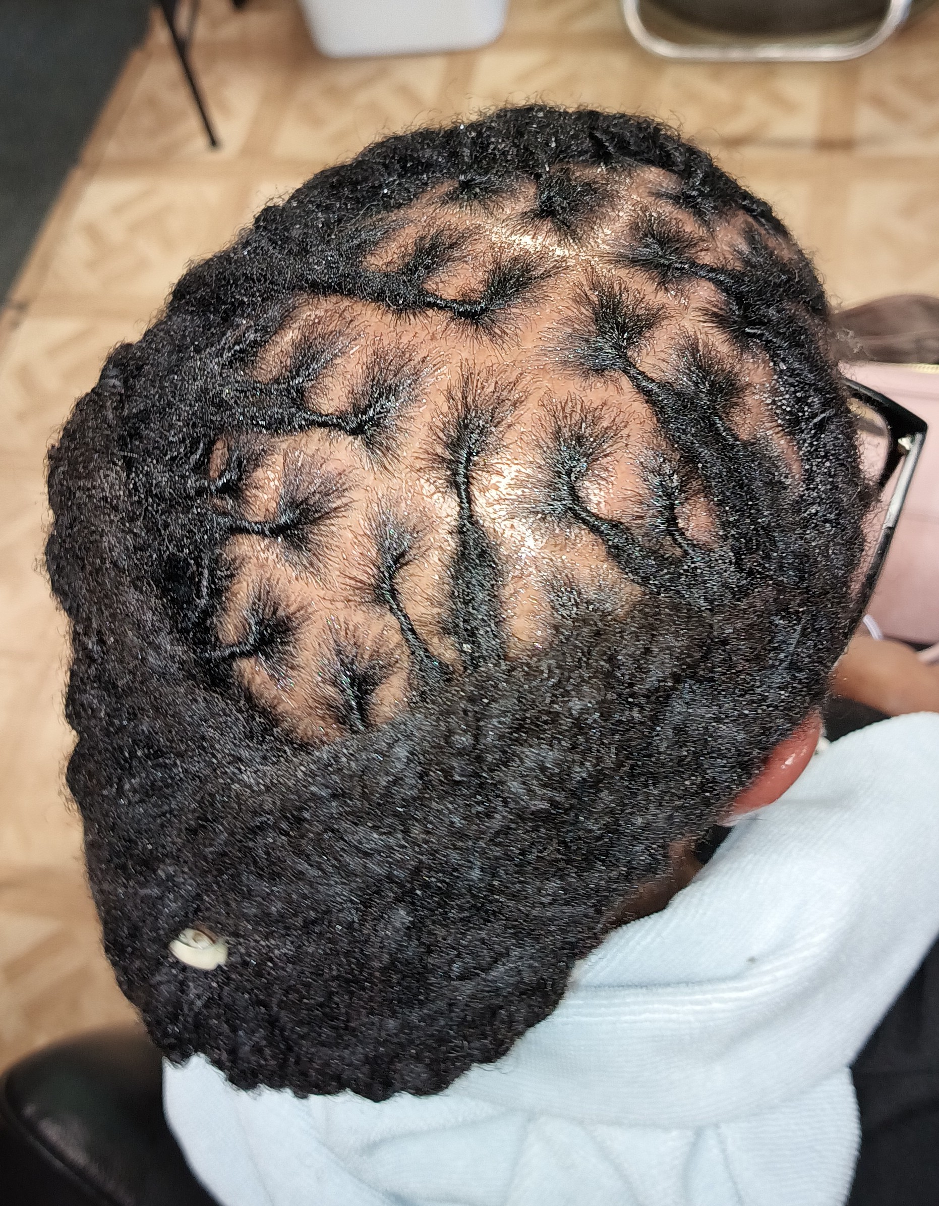 Loc Retwist with Style