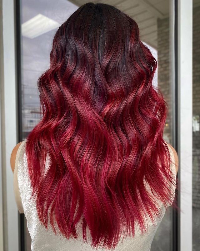 Ombre Hair Coloring