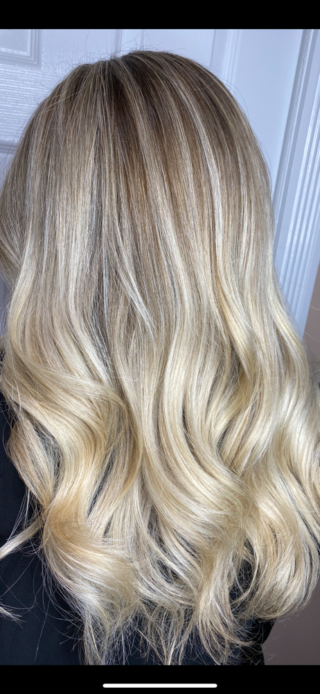 Half Head Highlight & Haircut