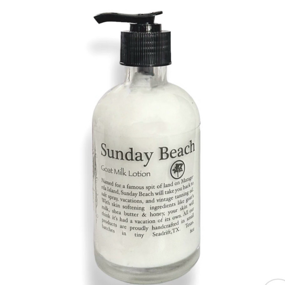 Goatmilk Lotion - Sunday Beach at Polish & Glow Co. in Paris, TN