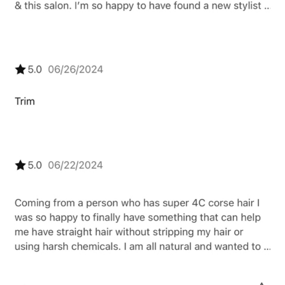 Protein Treatment at Chanel’s Transformation Beauty Bar in Warner Robins, GA