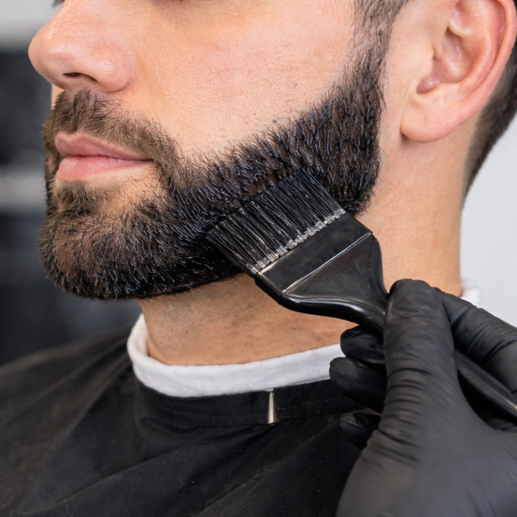 Beard Color/Color Para Barba at Eden Hair Co. in Arlington, TX