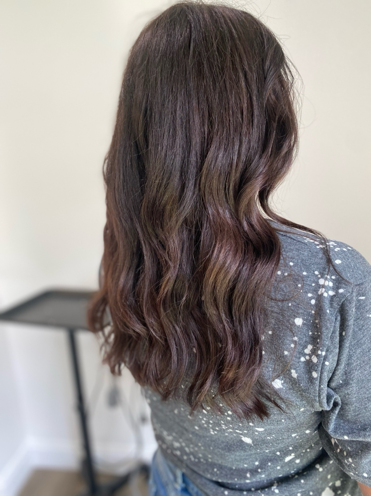 Base Color + Blowout at Willow Rose Salon in Rocky Top, TN