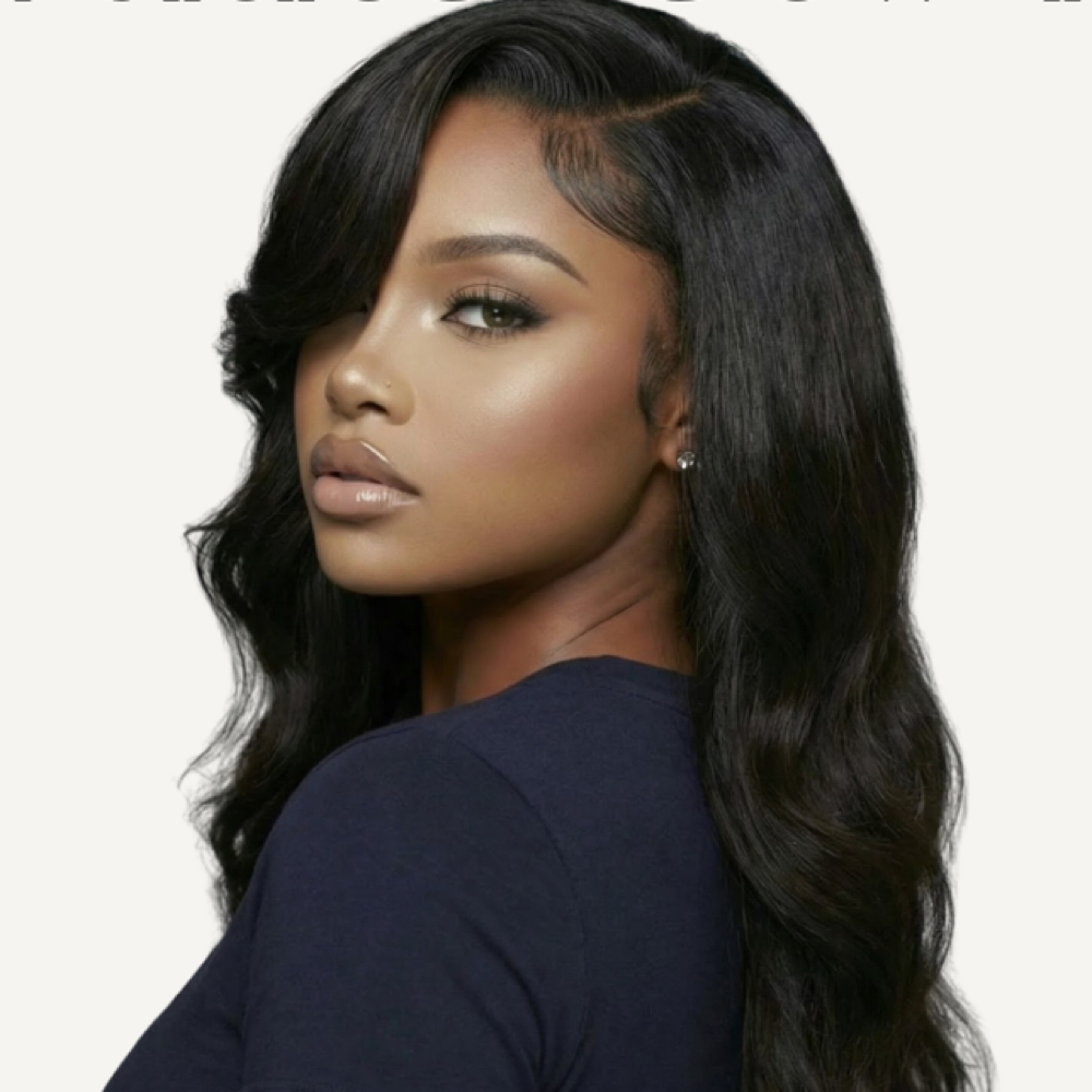 Braidless Sew-in at Haux of Crowns in Clinton, MD