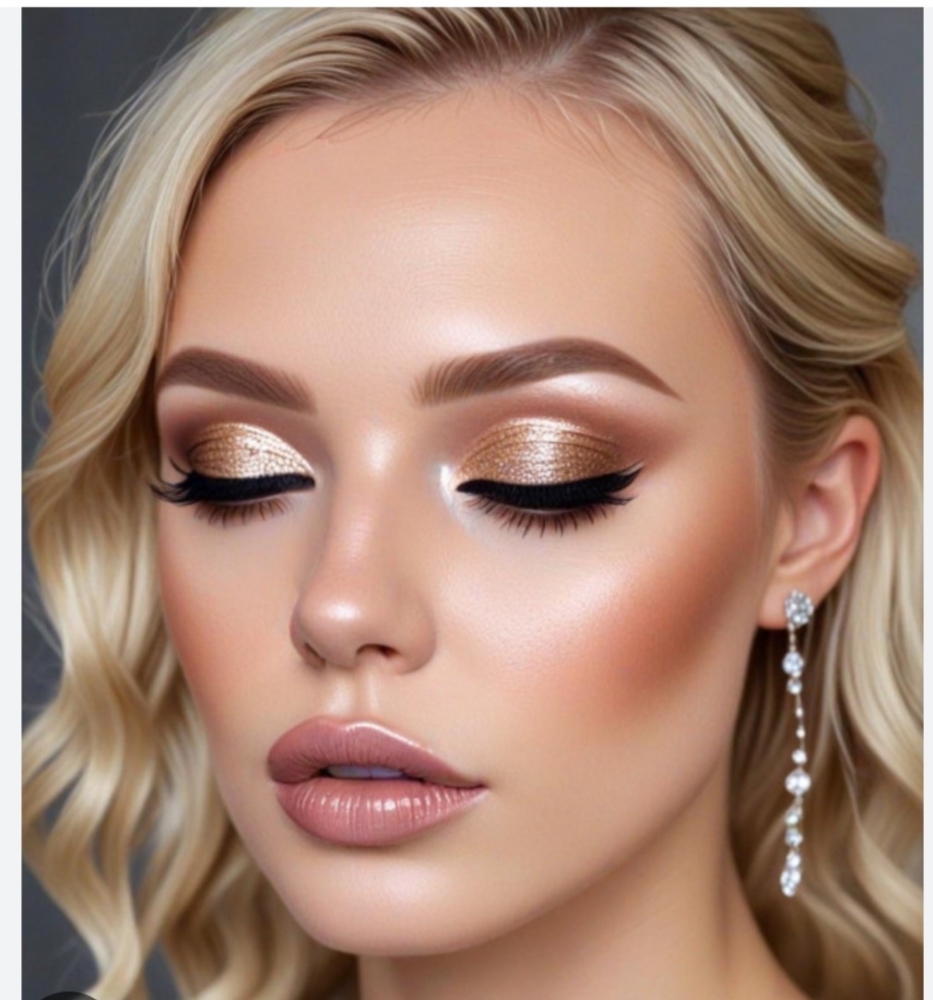 Full Face Glam Makeup