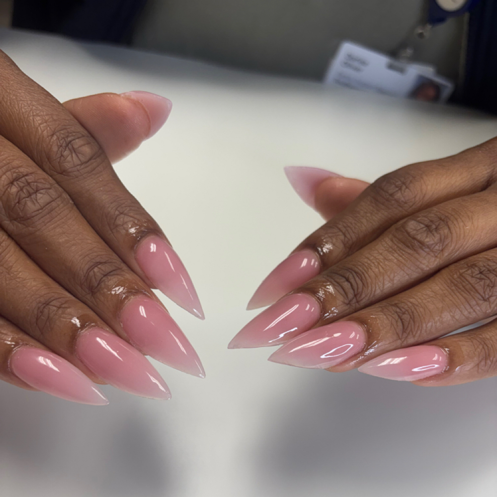 FULL SET NO DESIGN at Gorgeous Gal Beauty in Indianapolis, IN