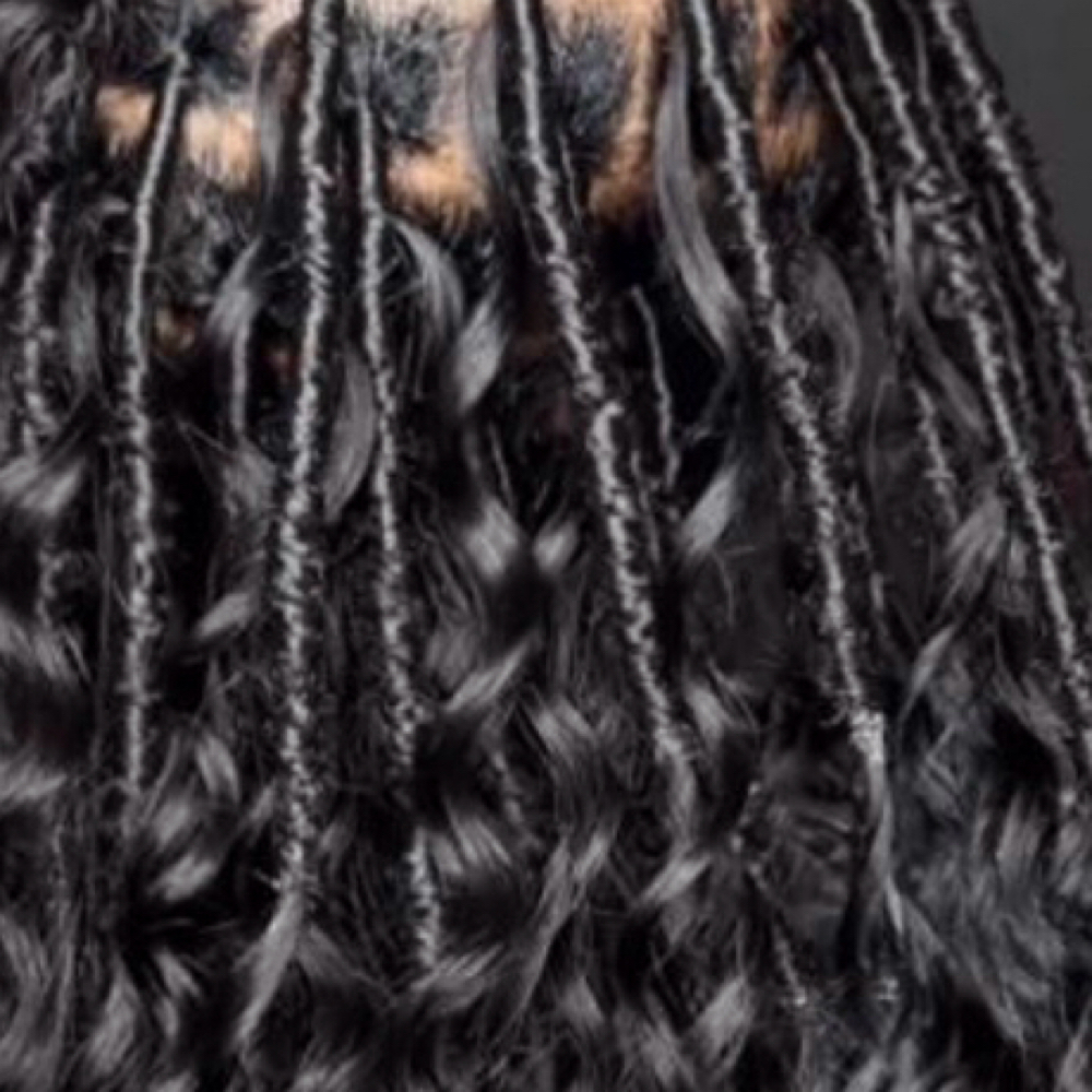 FAUX LOCS BORA BORA at Glam Braids in Marietta, GA