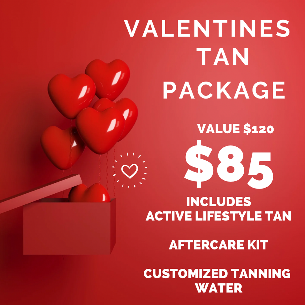 Valentine’s Tan package