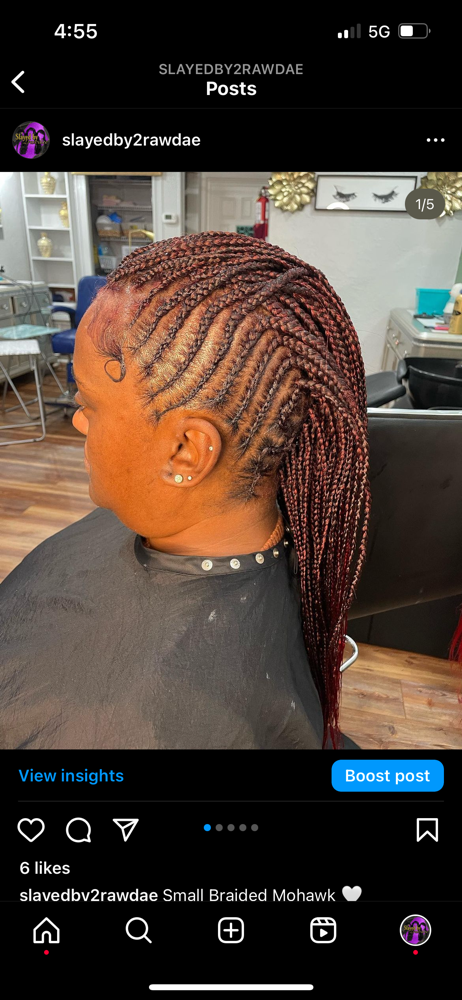 Braided Mohawk