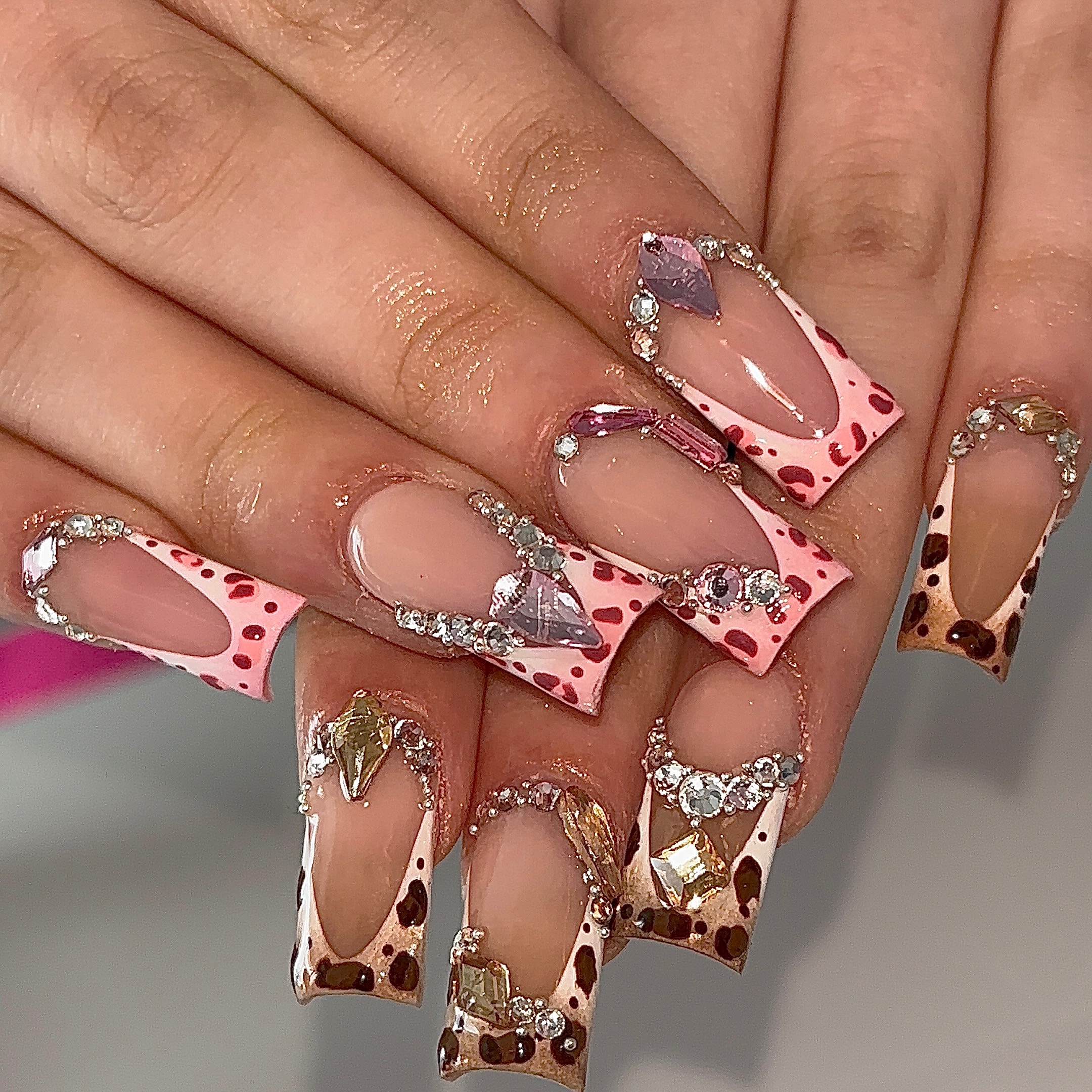 Medium Acrylic Set at Nails By Cass in shakopee, MN