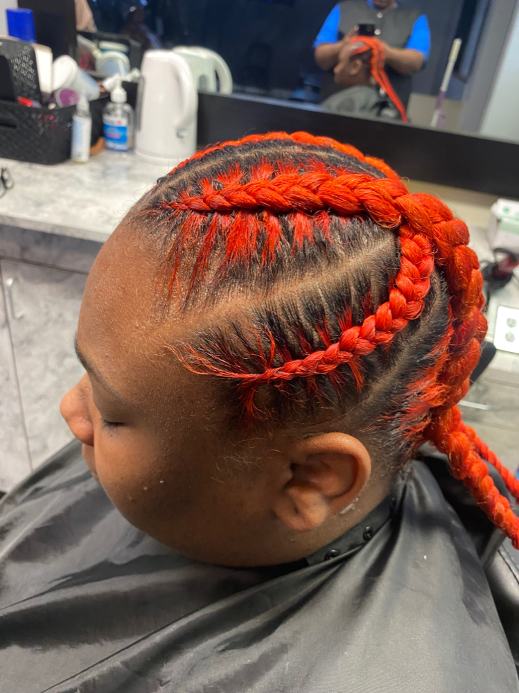 4-5 Feed-in Braids