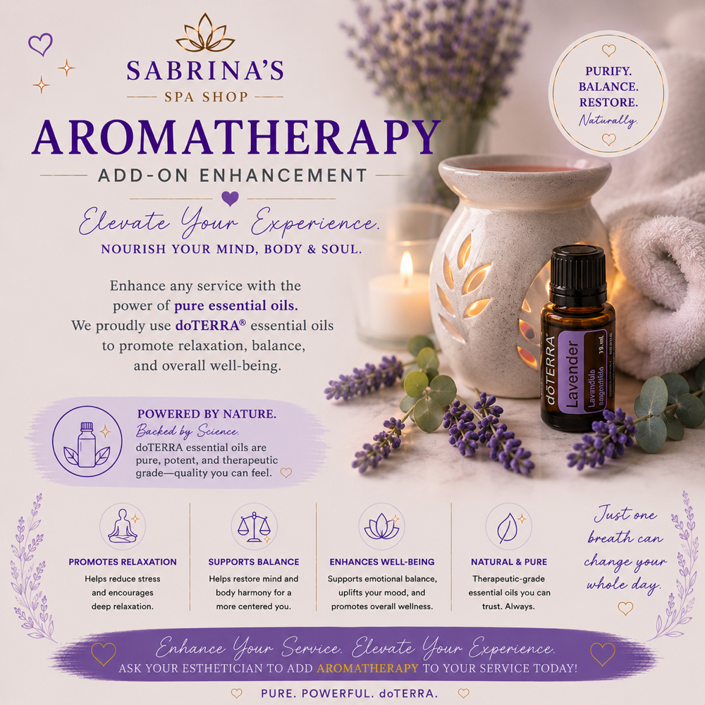 Aromatherapy at Sabrina’s Spa Shop in Spring Hill, FL
