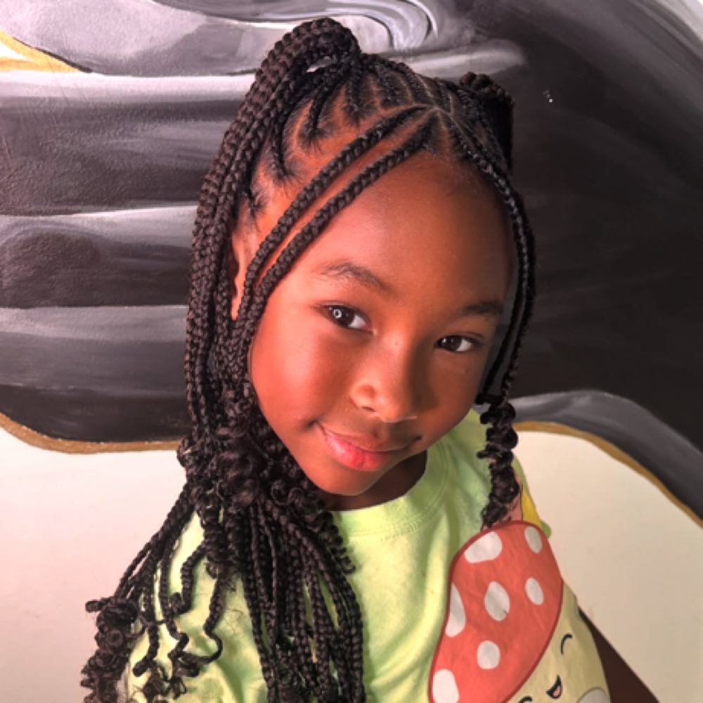 Kids Braids Knotless/Fulani at CampxStamped in Cleveland, OH