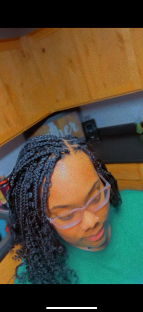 Bob Boho Box/knotless Braids