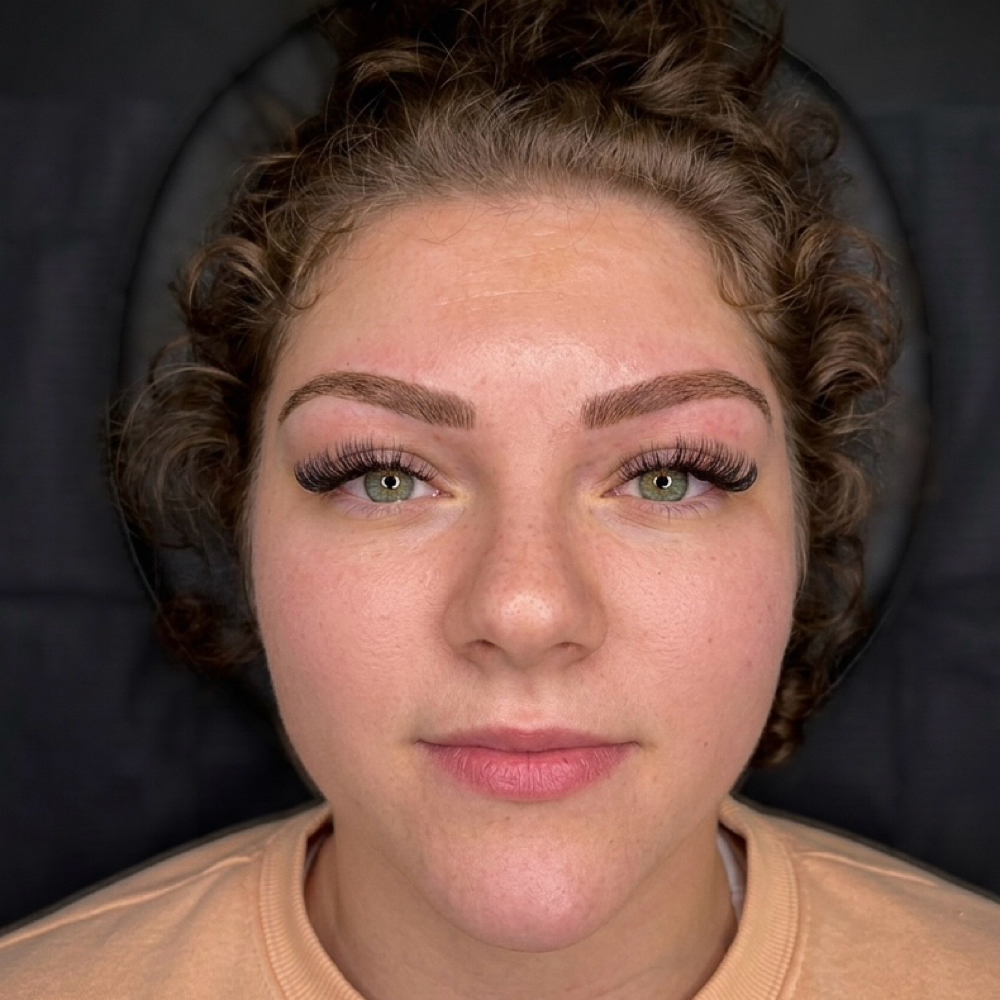 Hybrid Brow Perfecting Session at A Court of Ink in Michigan City, IN