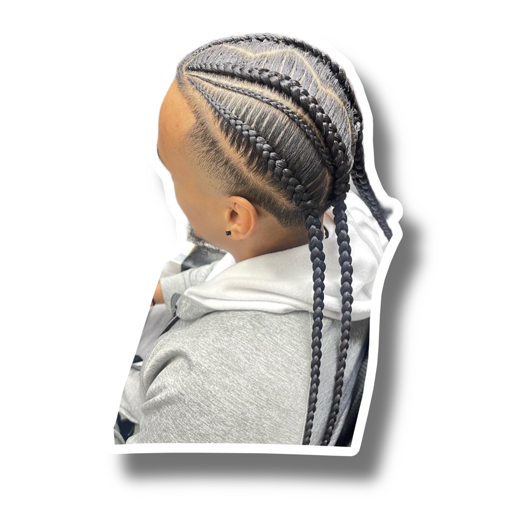 Male Braids*Full Head*
