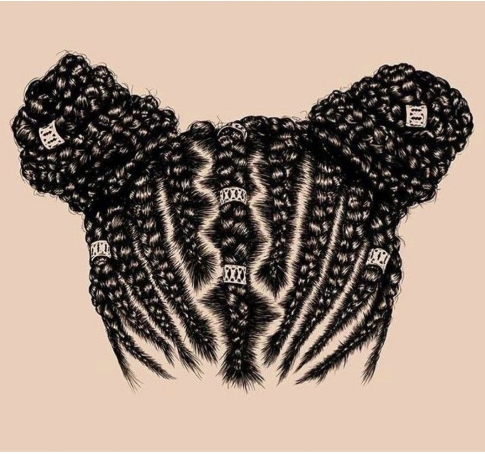 Creative cornrows (women)