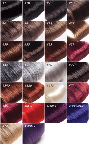 CHOOSE A HAIR COLOR