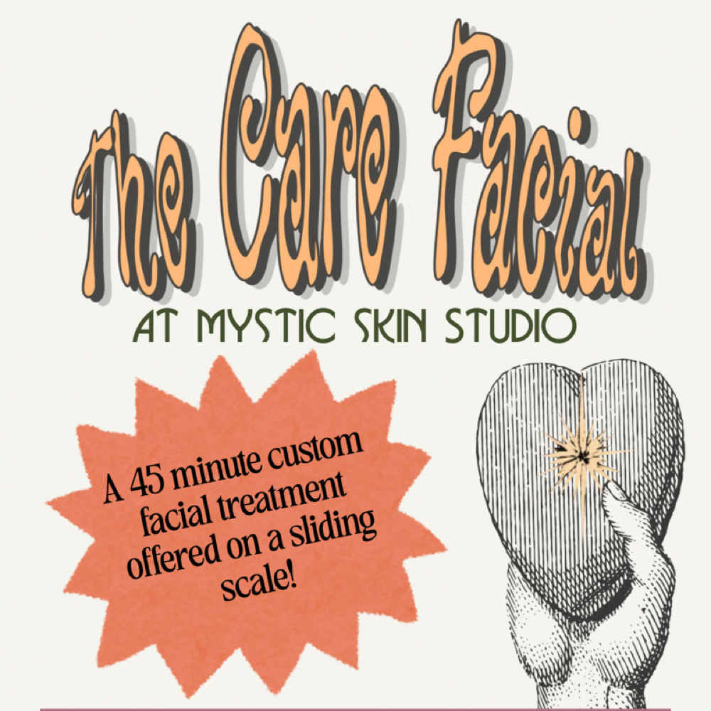 The Care Facial 𖦹 at Mystic Skin Studio in Modesto, CA