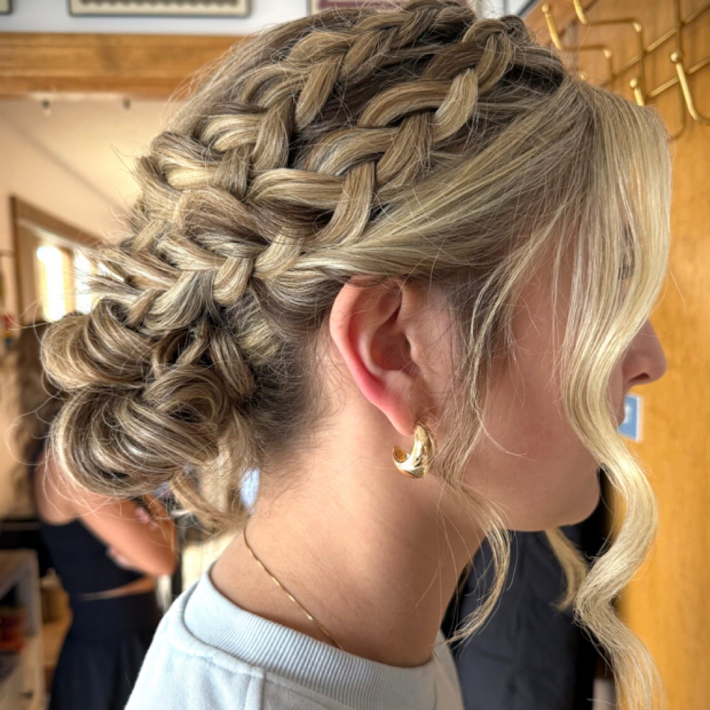 Updo/wedding Services at Root 2 Salon in Wilton, ME