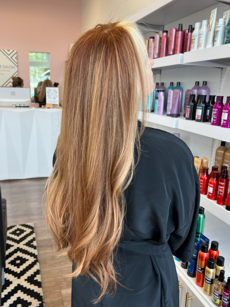 DOUBLE PROCESS PARTAIL BALAYAGE