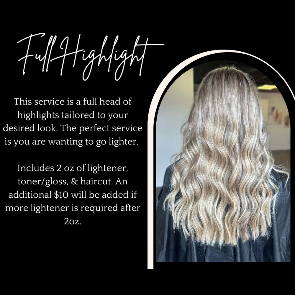full highlight at Salon Twenty-Seven in Jonesboro, AR