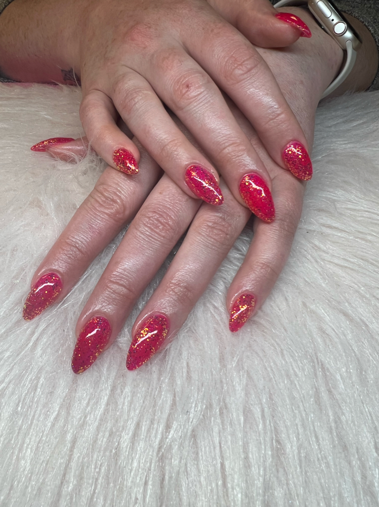 Medium Full Set With Gel Polish
