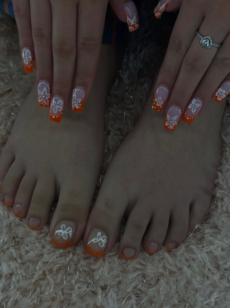 Acrylic Big Toes (waterless)