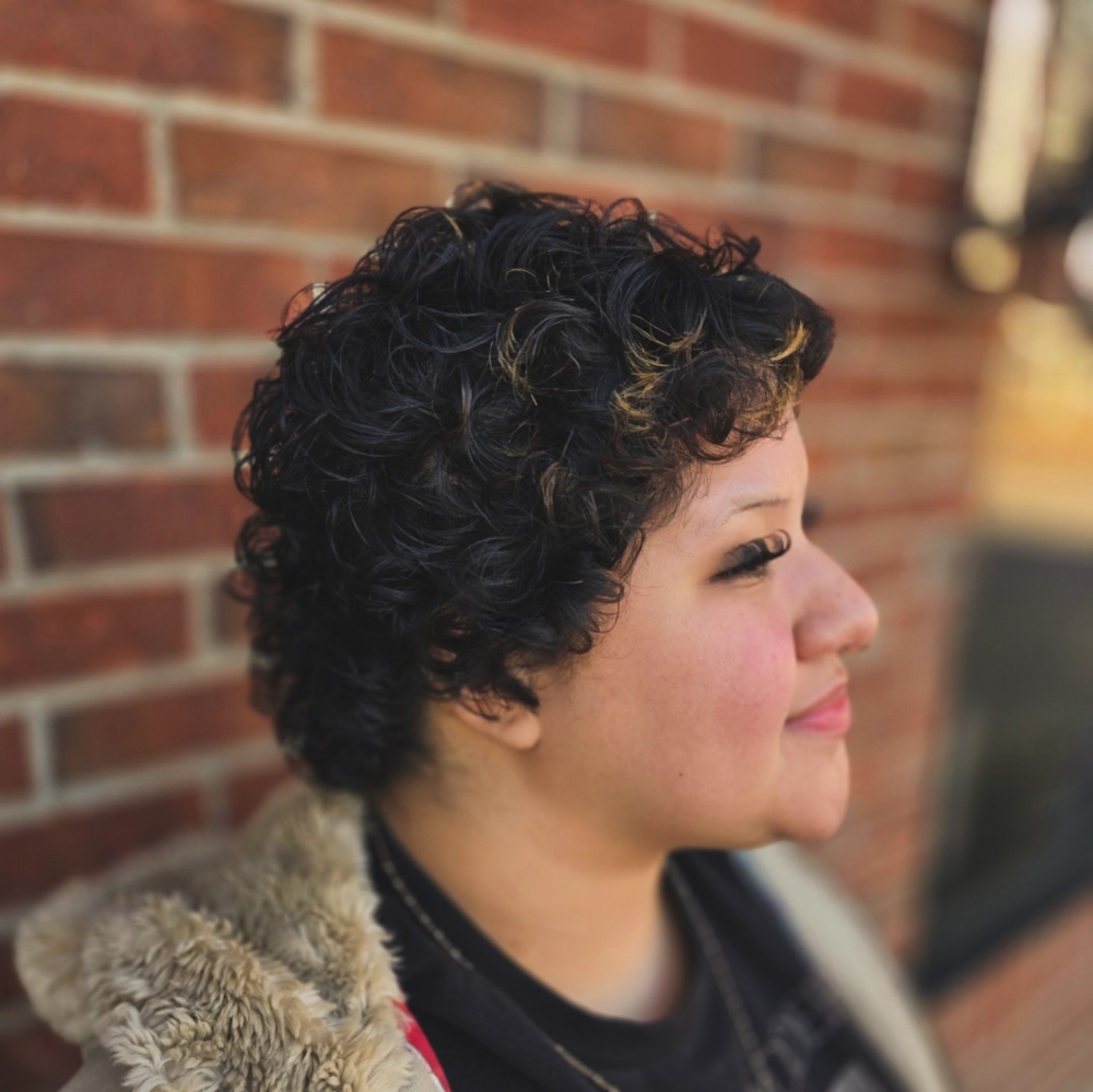 Curly Haircut