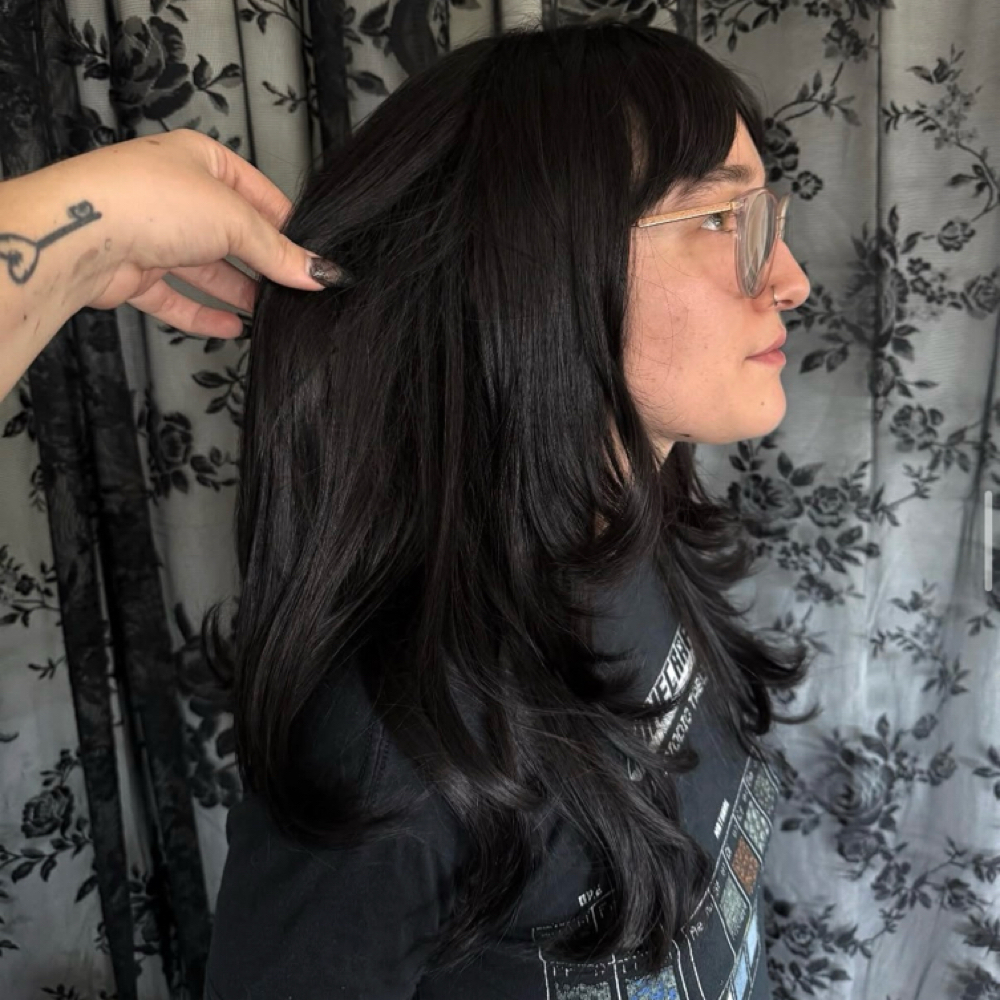 All Over Color + Wash/Blowdry at Drop Dead Doll in Upland, CA