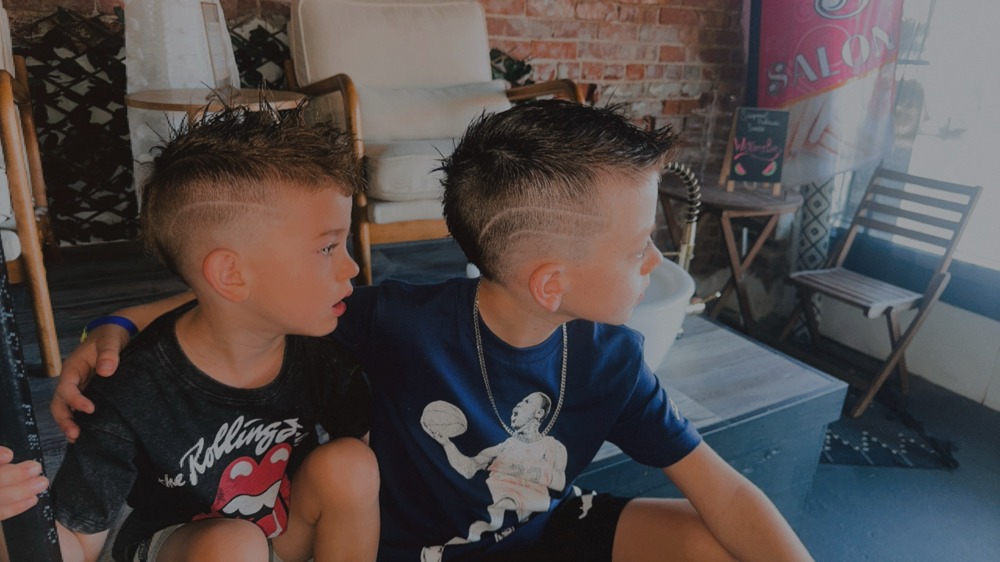 2-3 Kids Haircuts $15 Each Cut