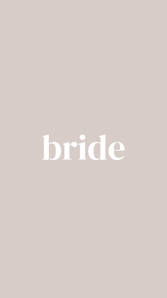 Event Style ~ Bride