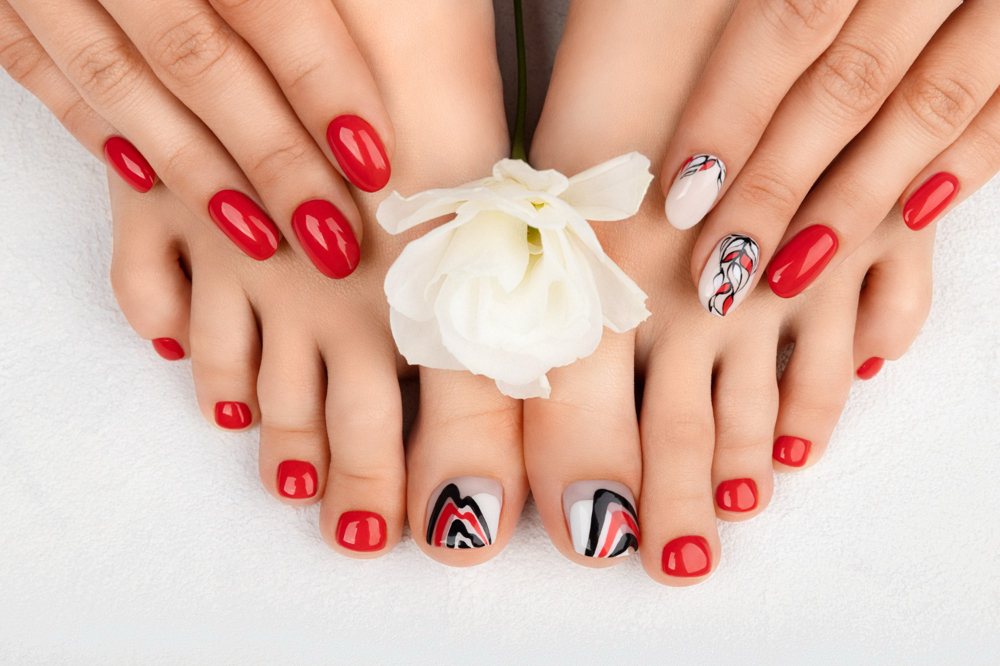 Gel Pedicure & Gel Manicure