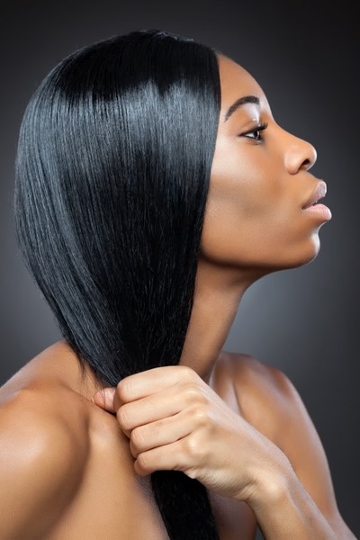 Silk Press at JV Hair Lounge in Castle Hills, TX