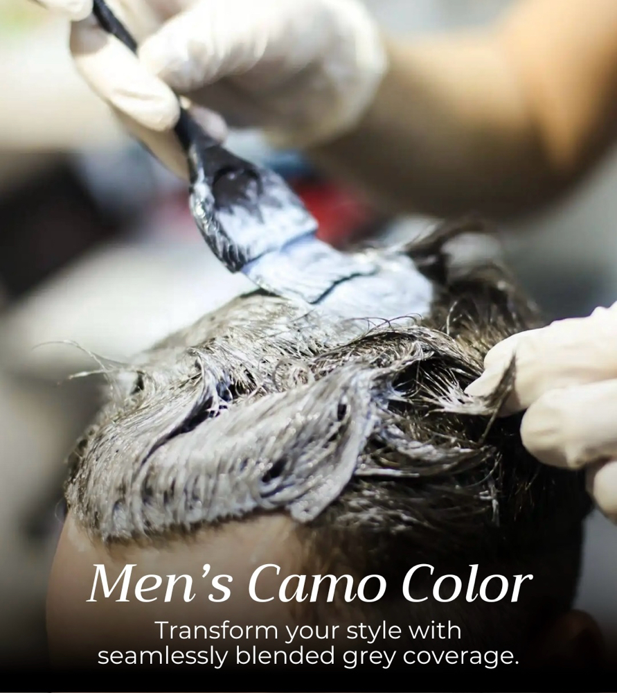 Men Hair Cut & Coloring