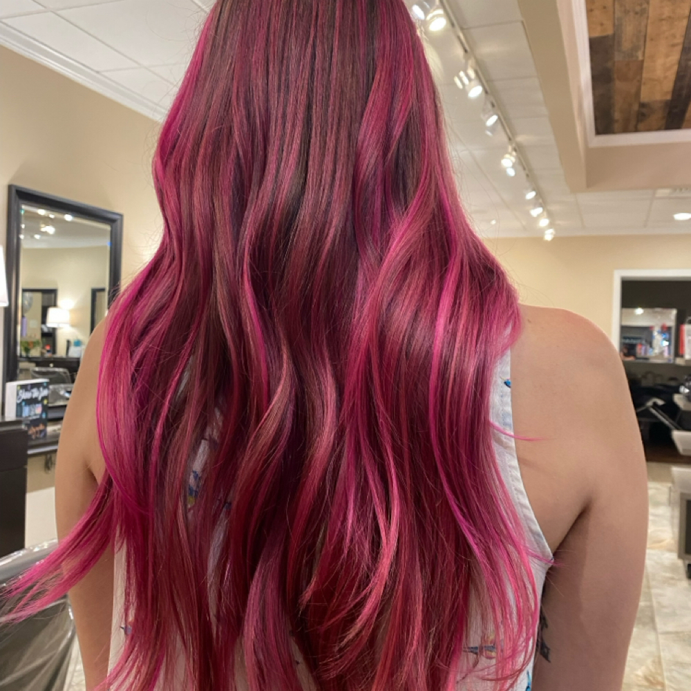 Vivid Color Package at Alessandra Bella Hair in Plantsville, CT