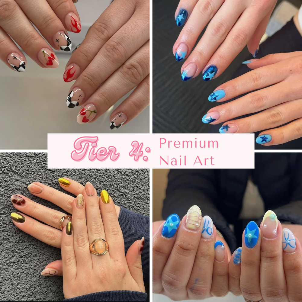 Tier 4: Premium Nail Art