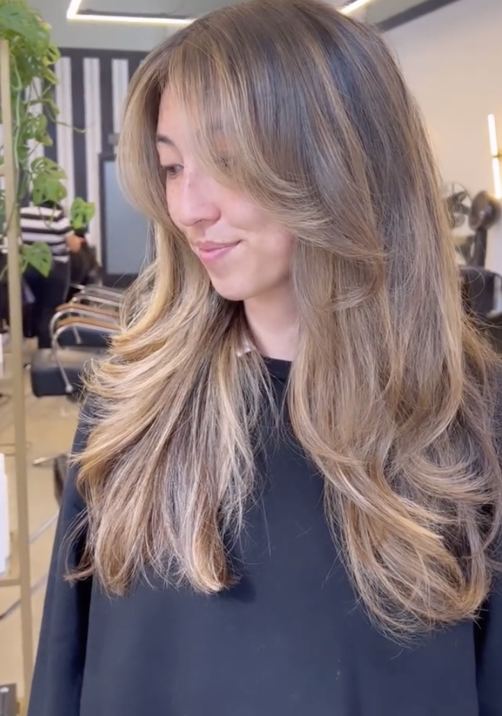 Half Head Highlight/ Balayage
