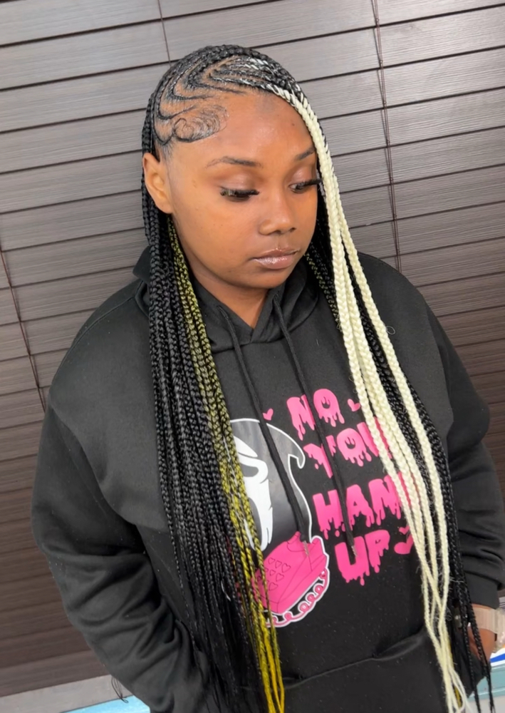 Lemonade Tribal Braids at HairByYaya in San Francisco, CA