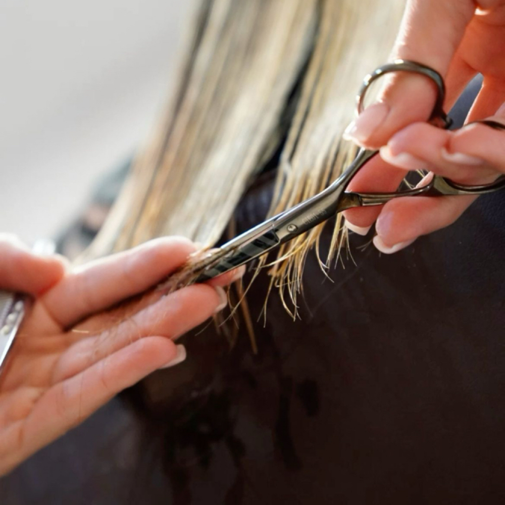 Shampoo Cut & Style at Salty Sis & Co in Lexington, NC